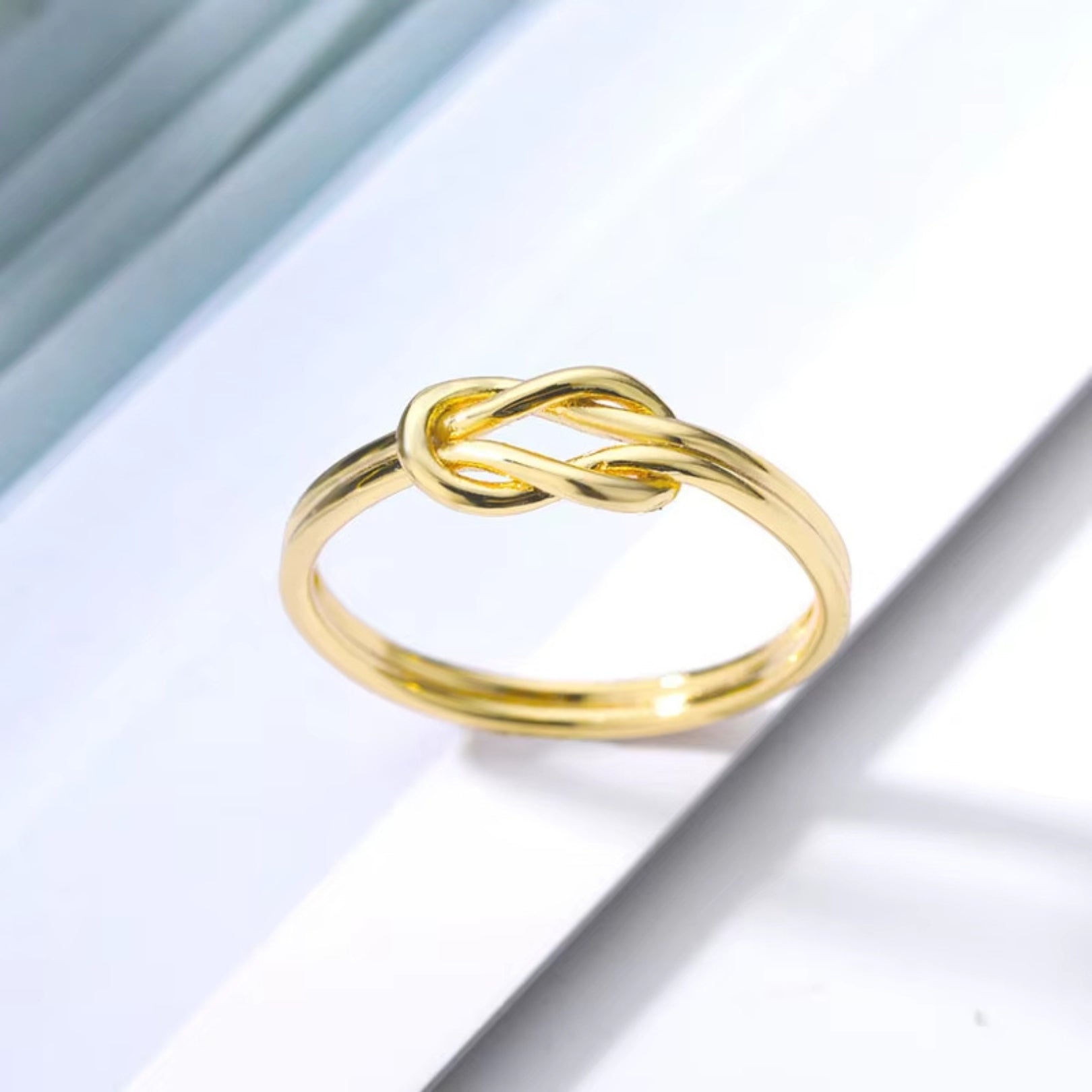 Double Love Knot Ring - Hidden Forever