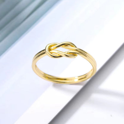 Double Love Knot Ring - Hidden Forever