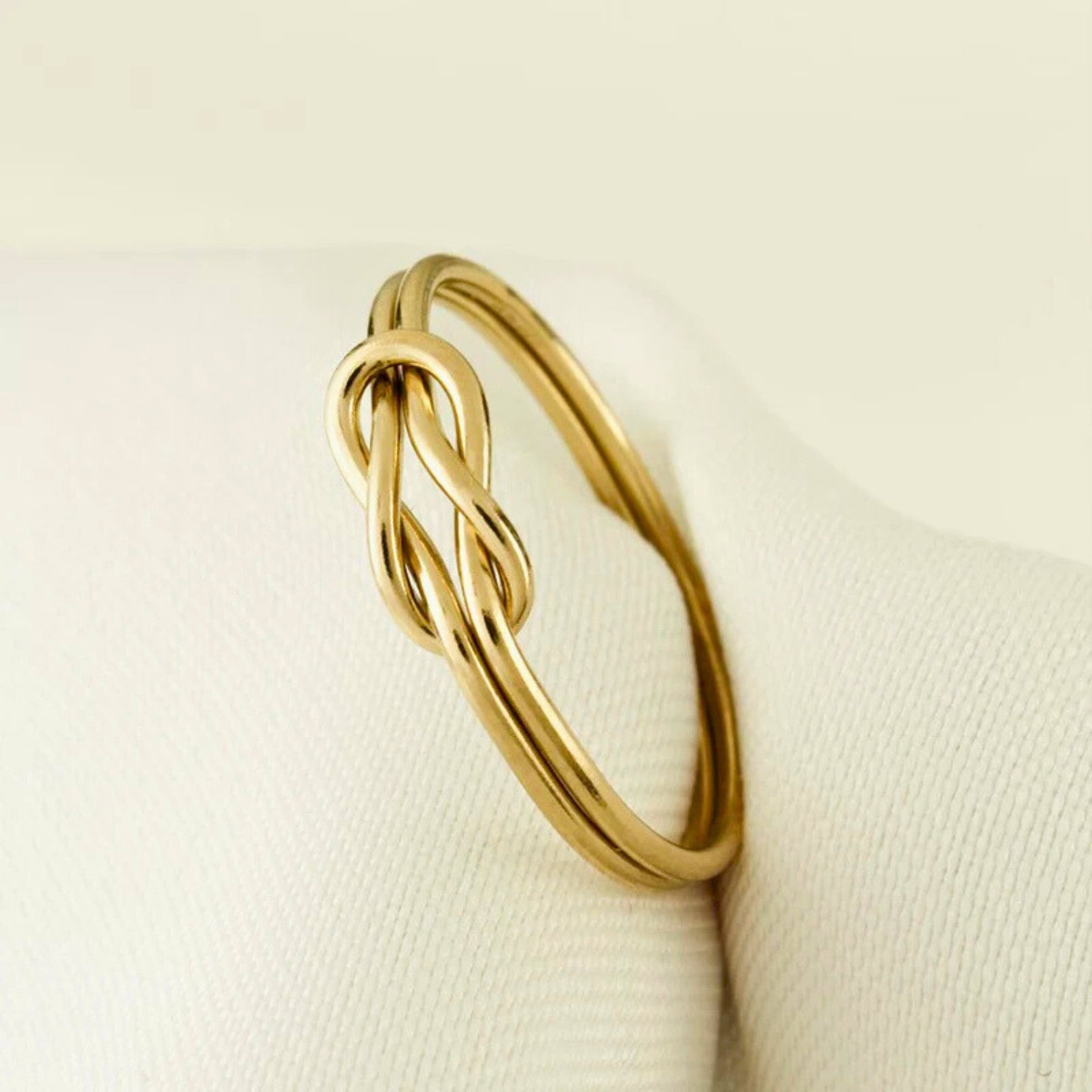 Double Love Knot Ring - Hidden Forever