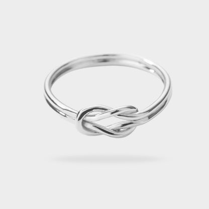 Double Love Knot Ring - Hidden Forever