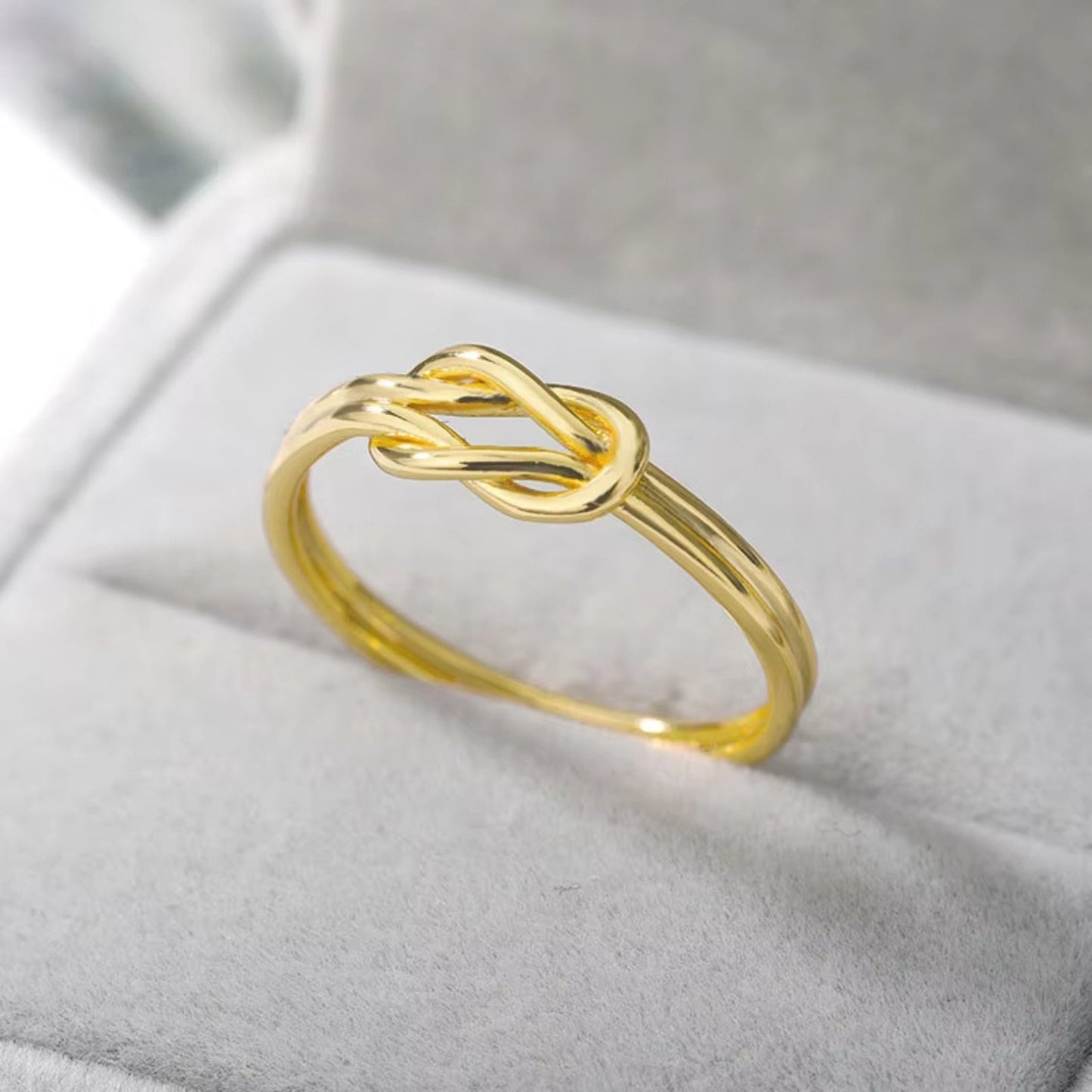 Double Love Knot Ring - Hidden Forever