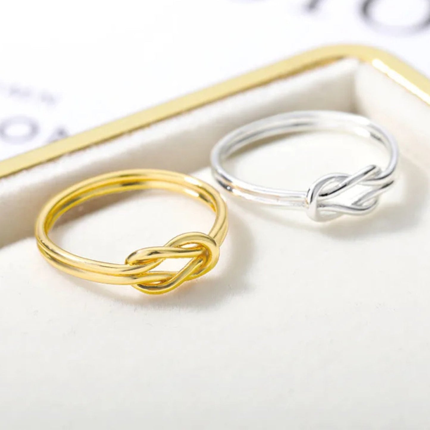 Double Love Knot Ring - Hidden Forever