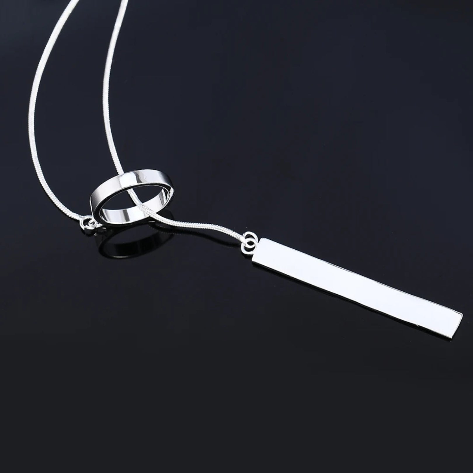 Elegance Duo Pendant Necklace - Hidden Forever