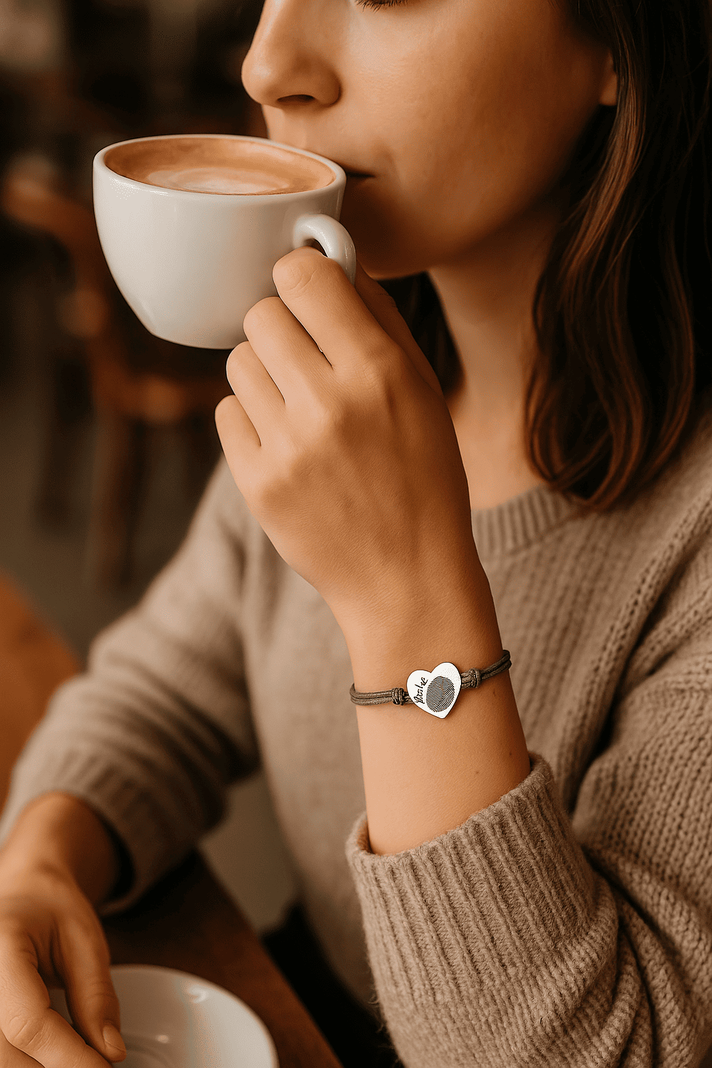 Embrace Memories Fingerprint Charm Bracelet - Hidden Forever