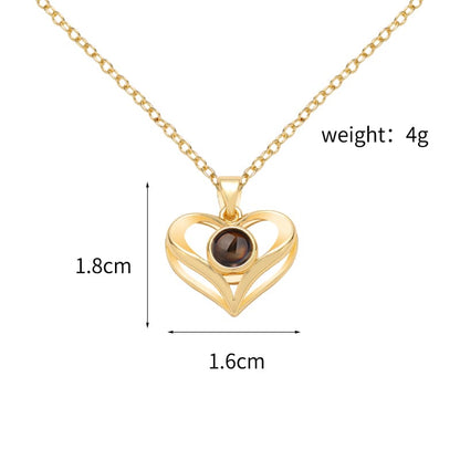 Endless Love Projection Necklace - Hidden Forever