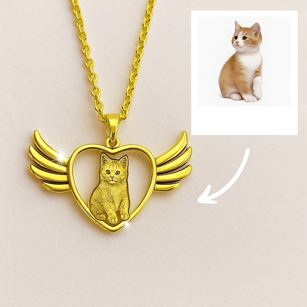 Engraved Necklace & Keyring - Add Your Photo - Hidden Forever