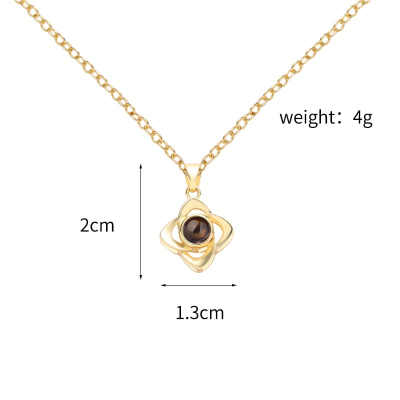 Eternal Bloom Projection Necklace - Hidden Forever