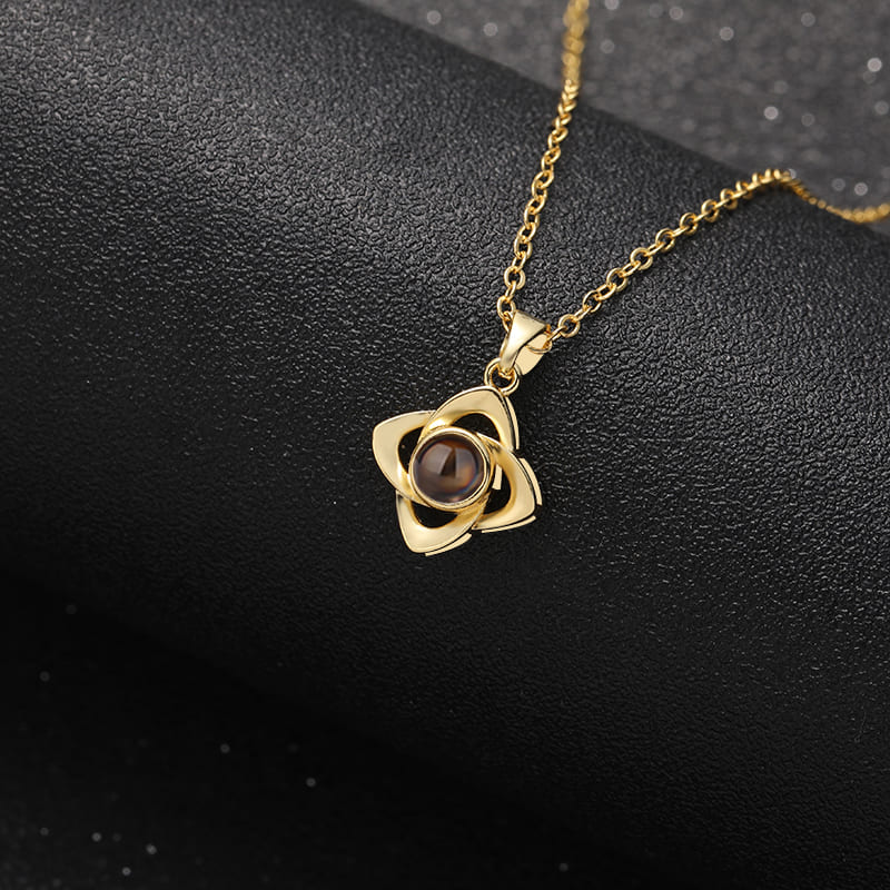 Eternal Bloom Projection Necklace - Hidden Forever