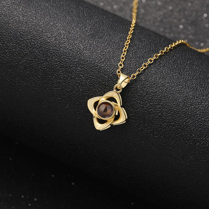 Eternal Bloom Projection Necklace - Hidden Forever