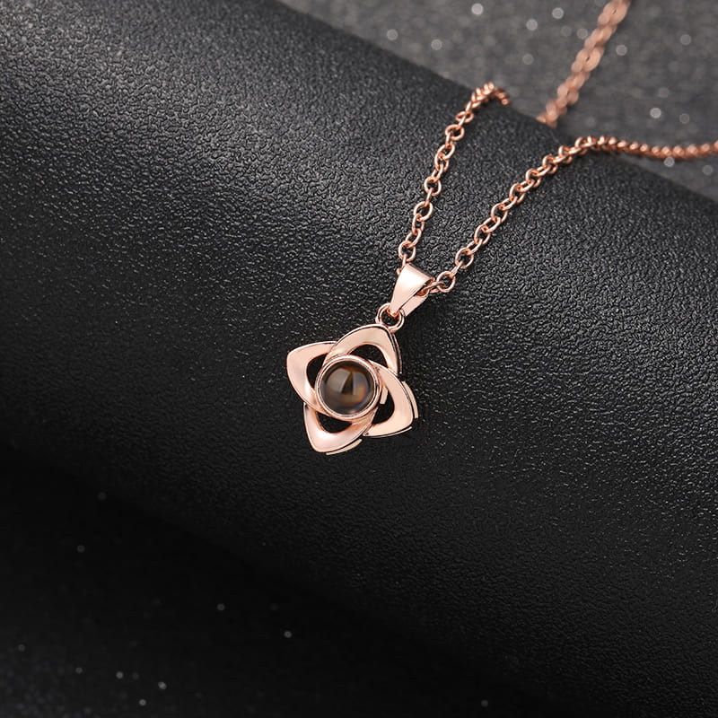 Eternal Bloom Projection Necklace - Hidden Forever