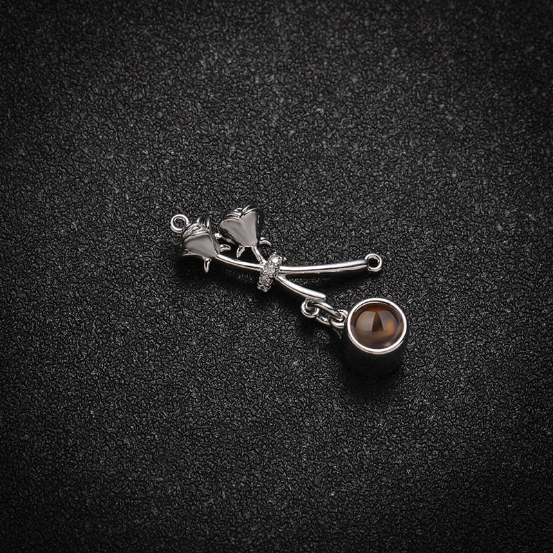 Eternal Rose Projection Necklace - Hidden Forever