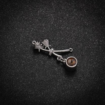 Eternal Rose Projection Necklace - Hidden Forever
