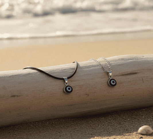 Fashion Blue Turkish Evil Eye Necklace - Hidden Forever