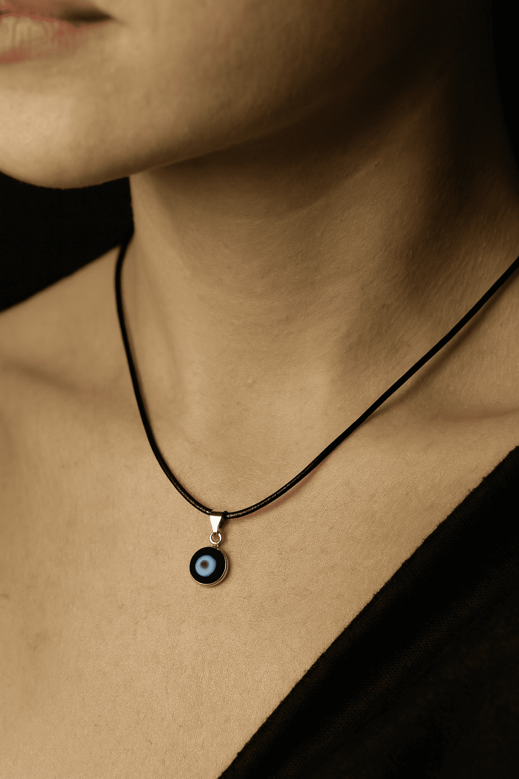 Fashion Blue Turkish Evil Eye Necklace - Hidden Forever