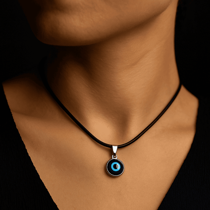 Fashion Blue Turkish Evil Eye Necklace - Hidden Forever