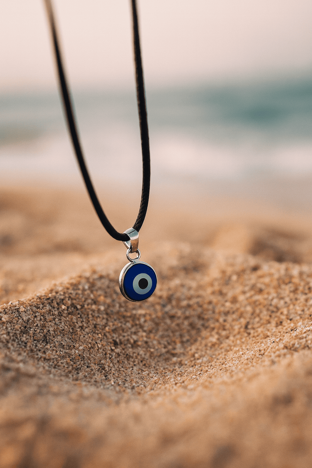 Fashion Blue Turkish Evil Eye Necklace - Hidden Forever