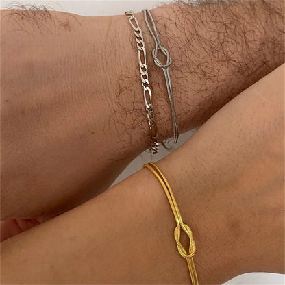 Father & Son Bond Knot Bracelets - Hidden Forever