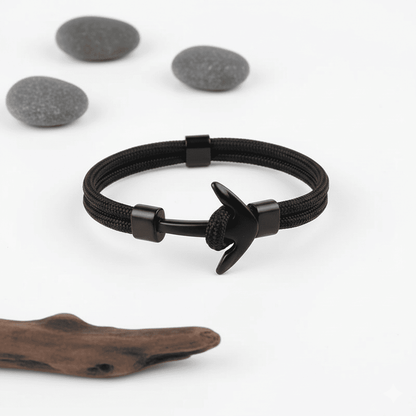 Father & Son Forever Linked Nautical Anchor Bracelet - Hidden Forever