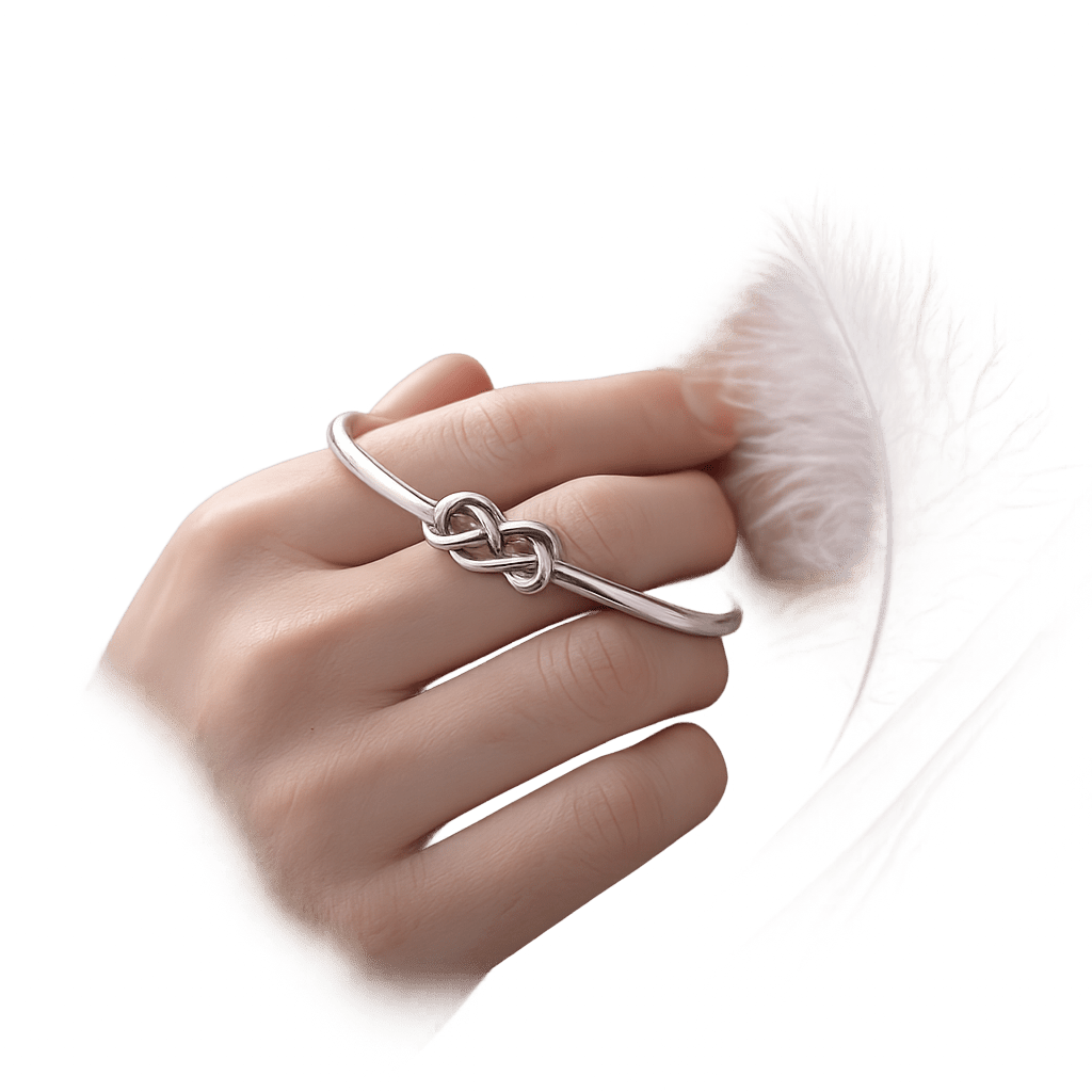 Forever In My Heart Memorial Bond Knot Bracelet - Hidden Forever