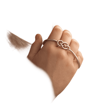 Forever In My Heart Memorial Bond Knot Bracelet - Hidden Forever