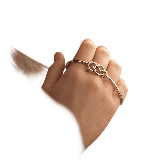 Forever In My Heart Memorial Bond Knot Bracelet - Hidden Forever