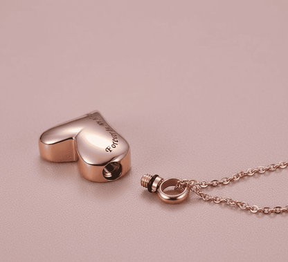 Forever in My Heart Urn Necklace - Hidden Forever