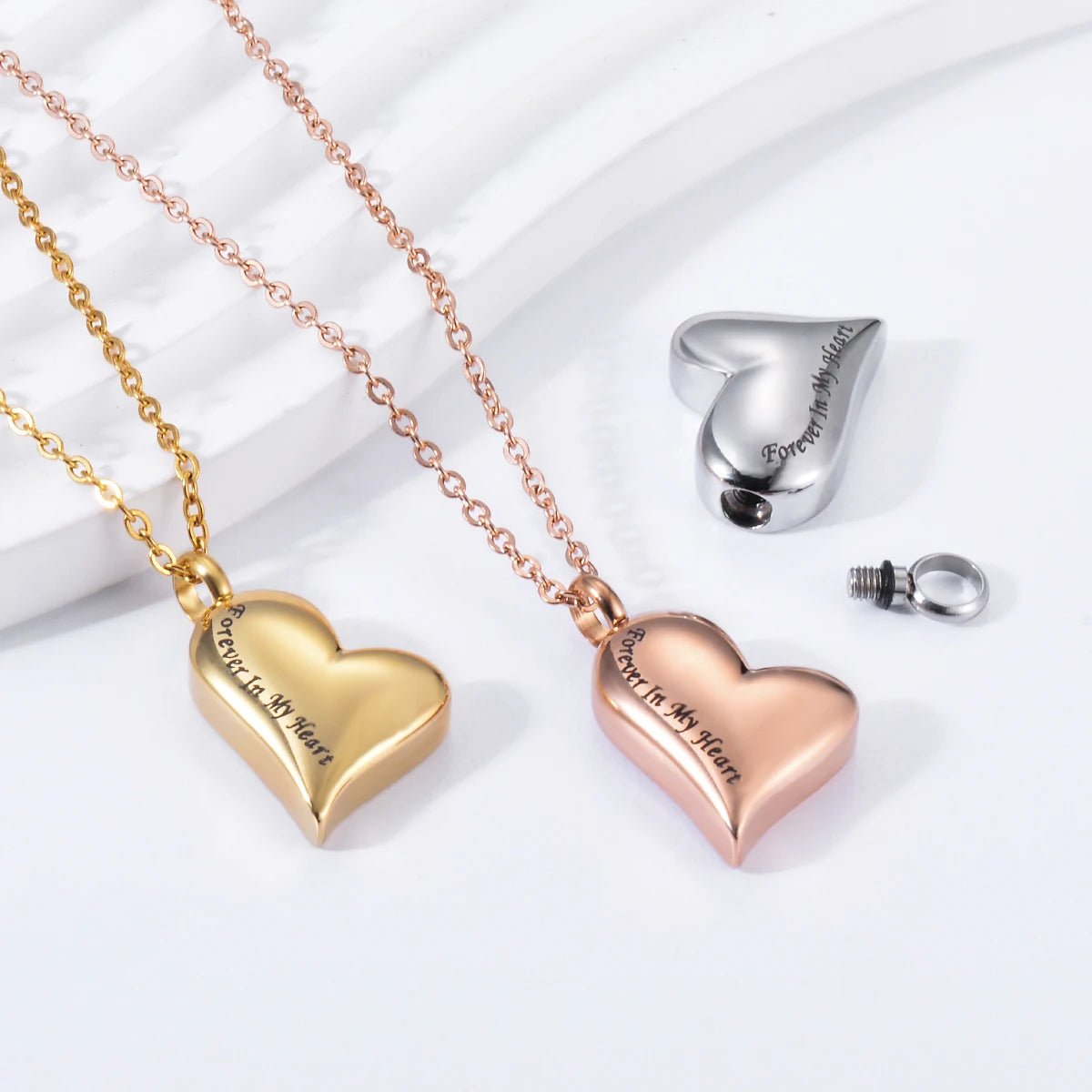 Forever in My Heart Urn Necklace - Hidden Forever