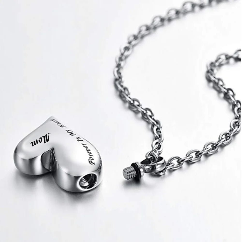 Forever in My Heart Urn Necklace - Hidden Forever