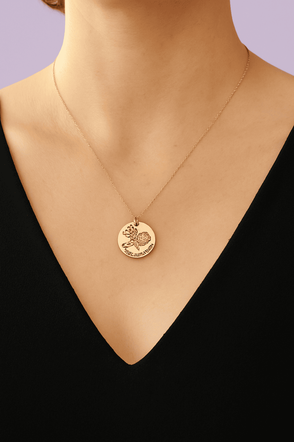 Forget - Me - Not Flower Necklace - Hidden Forever