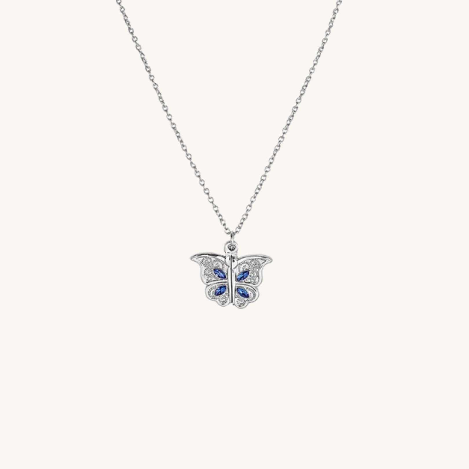 Hidden Heart Butterfly Pendant - Hidden Forever