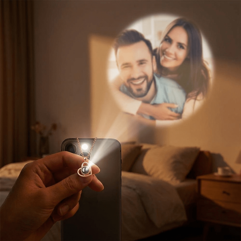 Hidden Photo Necklace | Upload Your Hidden Photo - Hidden Forever