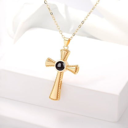 Holy Elegance Hidden Photo Necklace - Hidden Forever