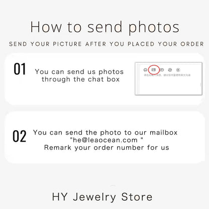 HY Cat Photo Projection Necklace Personalized Picture Inside Pendant Minimalist Pet Memorial Jewelry Trendy Christmas Gift Her - Hidden Forever