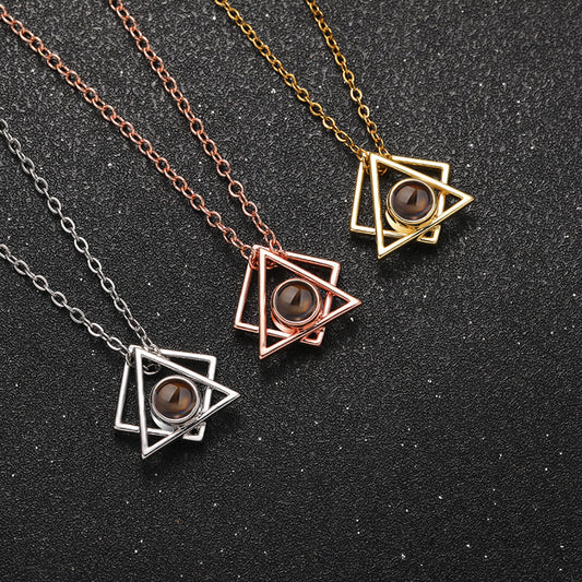 Infinity Star Projection Pendant - Hidden Forever