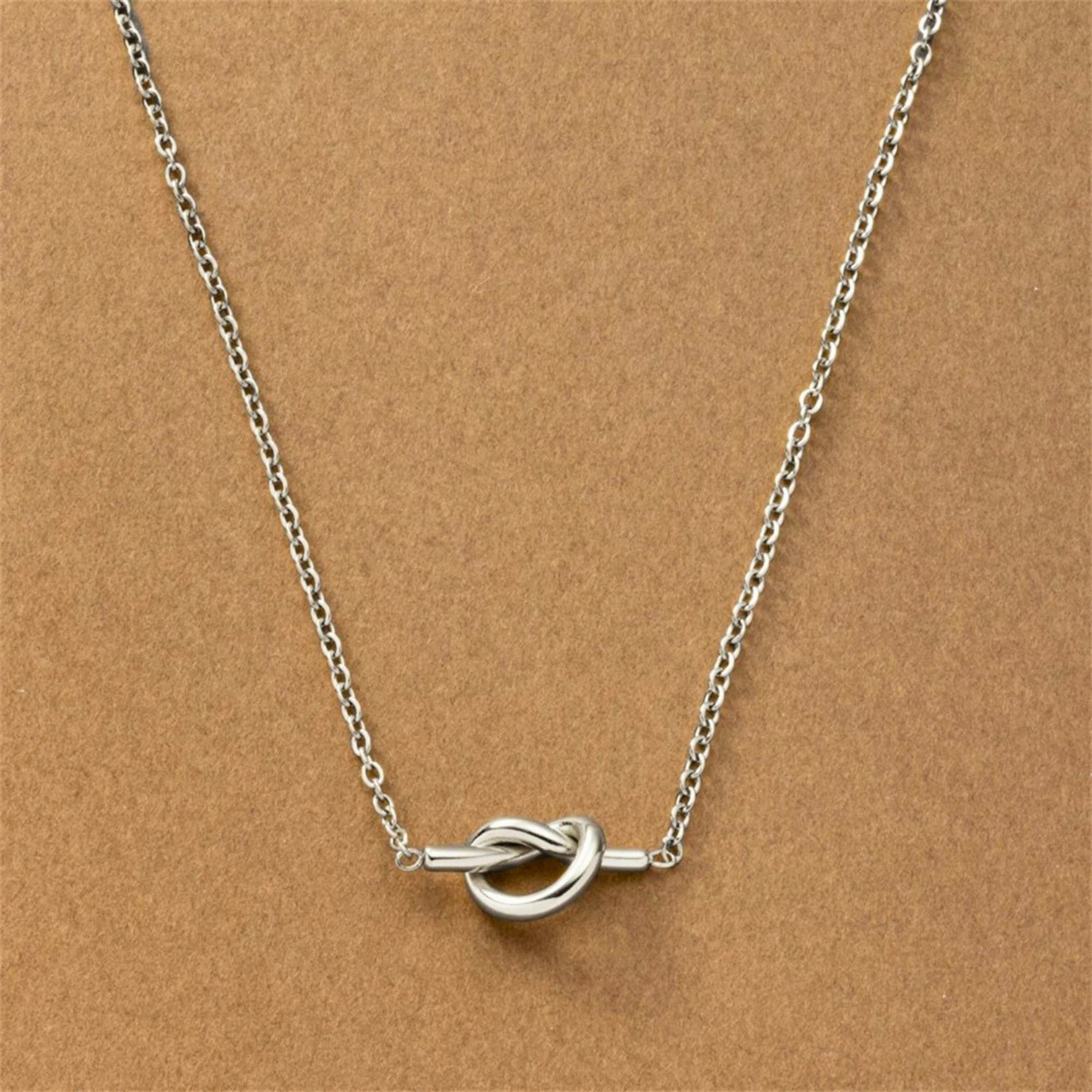 Love Knot Necklace - Hidden Forever