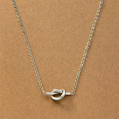 Love Knot Necklace - Hidden Forever