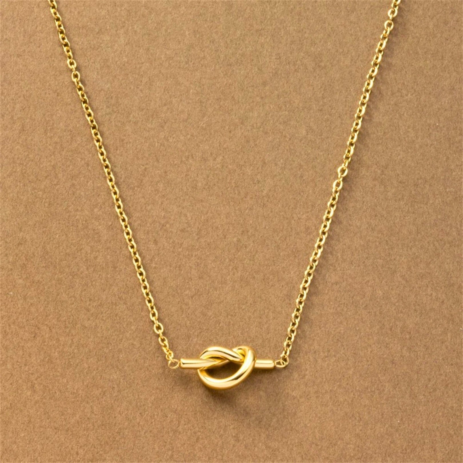 Love Knot Necklace - Hidden Forever