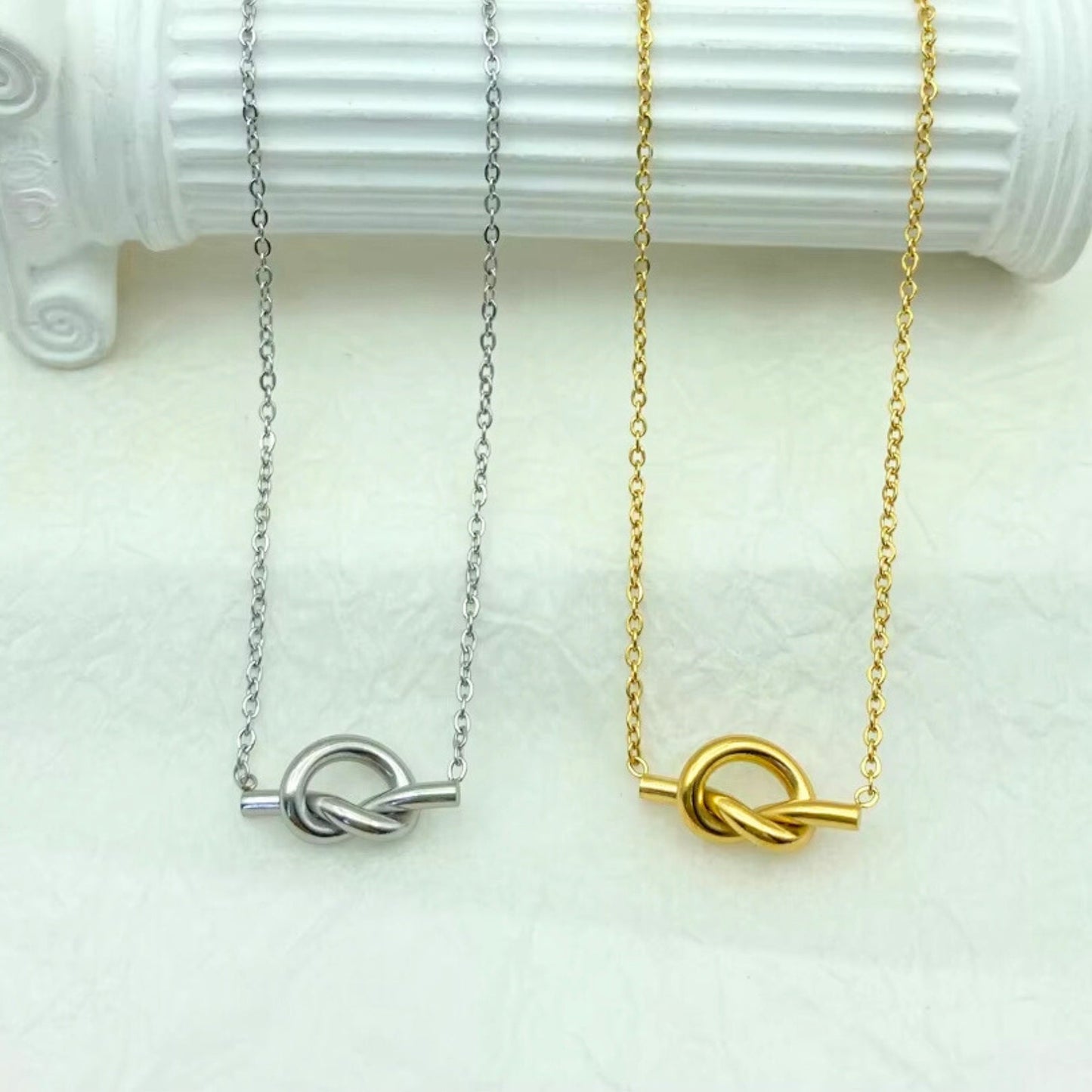 Love Knot Necklace - Hidden Forever