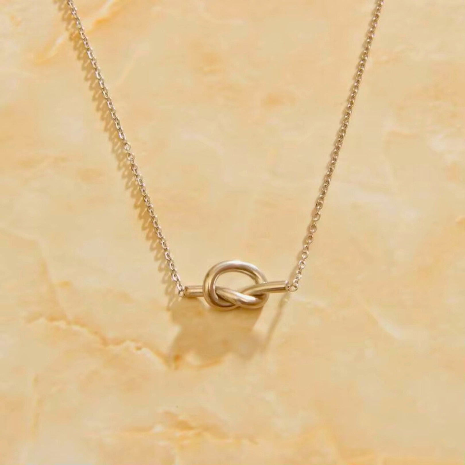 Love Knot Necklace - Hidden Forever