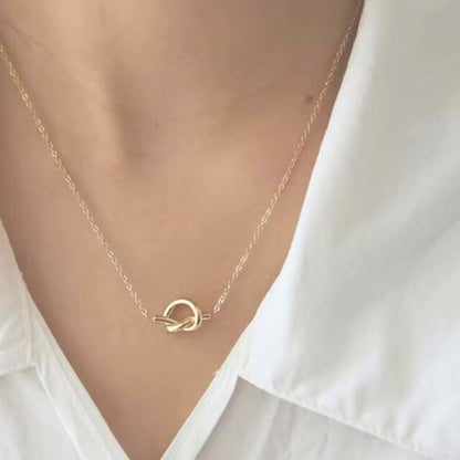 Love Knot Necklace - Hidden Forever