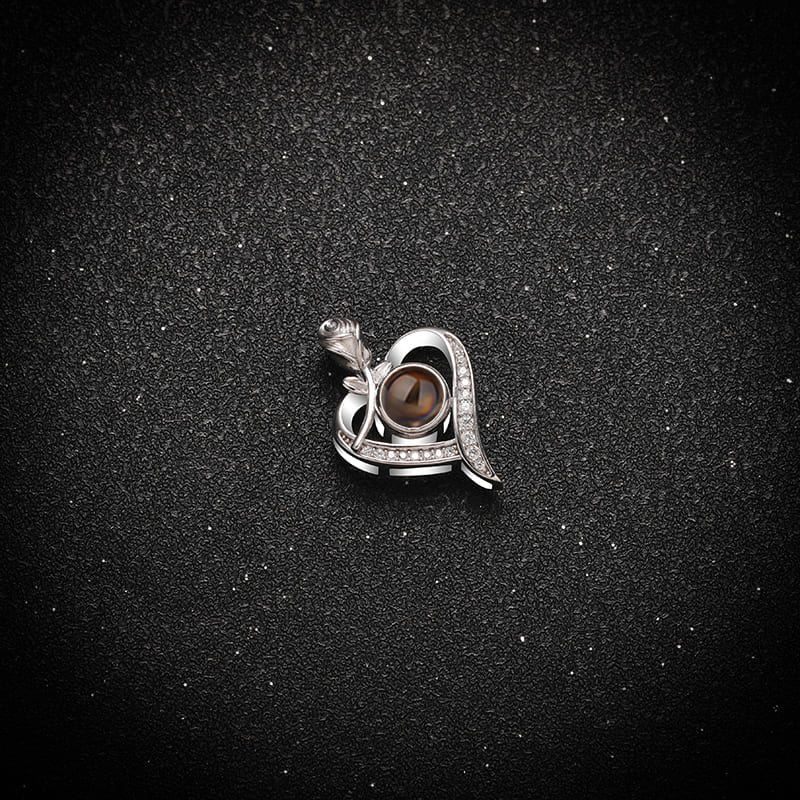 Lover’s Embrace Projection Necklace - Hidden Forever