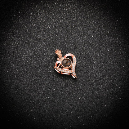 Lover’s Embrace Projection Necklace - Hidden Forever