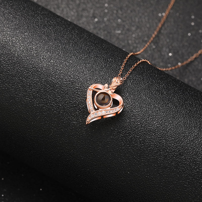 Lover’s Embrace Projection Necklace - Hidden Forever