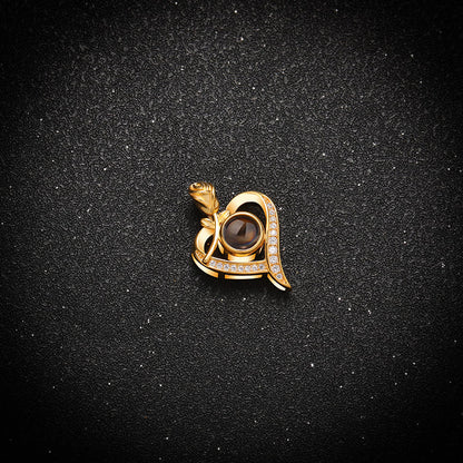 Lover’s Embrace Projection Necklace - Hidden Forever
