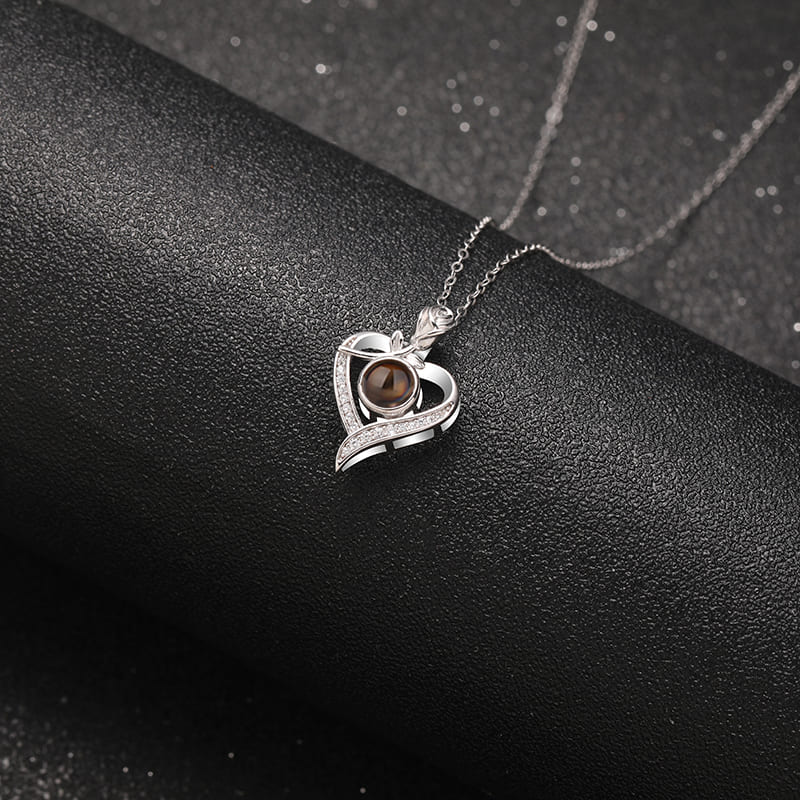 Lover’s Embrace Projection Necklace - Hidden Forever