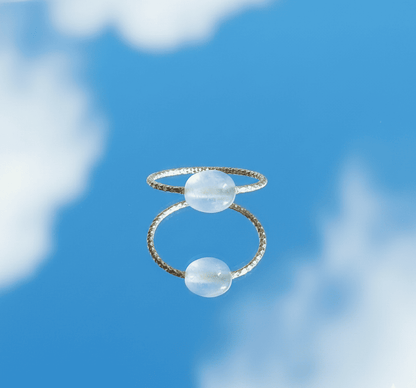 Lucky Charm Gemstone Ring - Hidden Forever