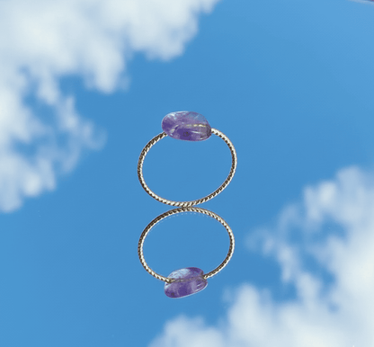 Lucky Charm Gemstone Ring - Hidden Forever