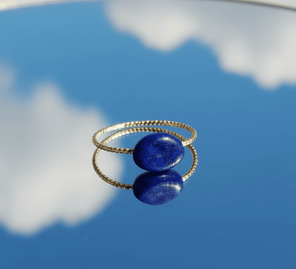 Lucky Charm Gemstone Ring - Hidden Forever