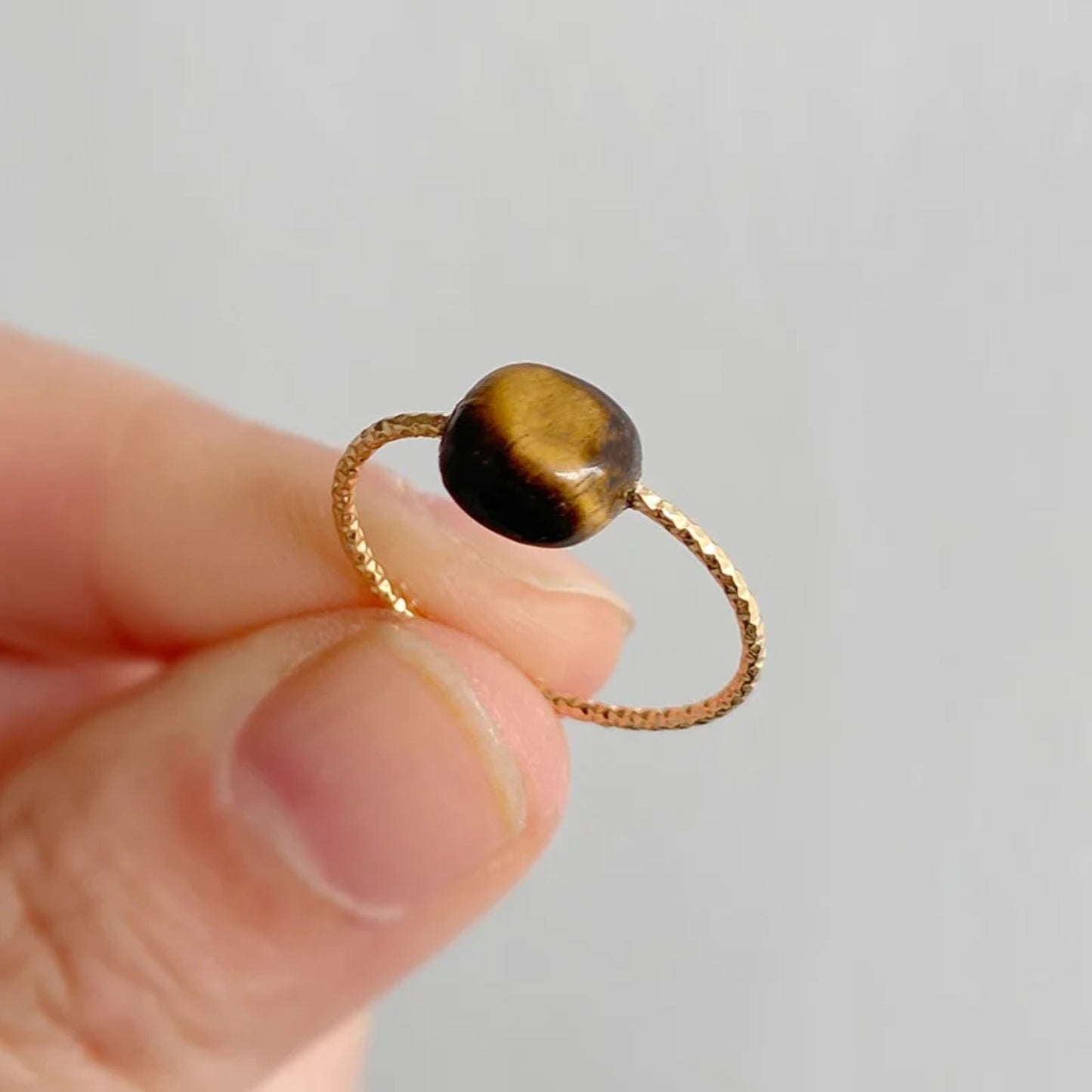 Lucky Charm Gemstone Ring - Hidden Forever