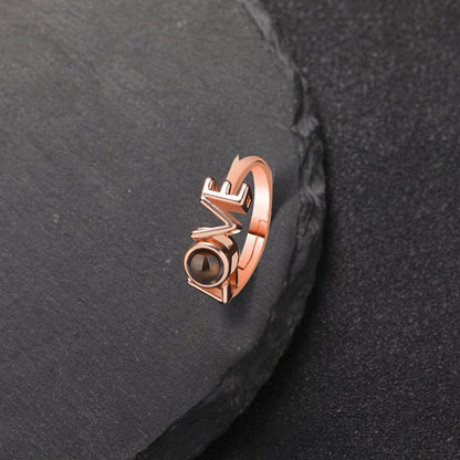 LumiLove Hidden Photo Ring - Hidden Forever